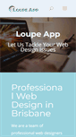 Mobile Screenshot of loupeapp.com